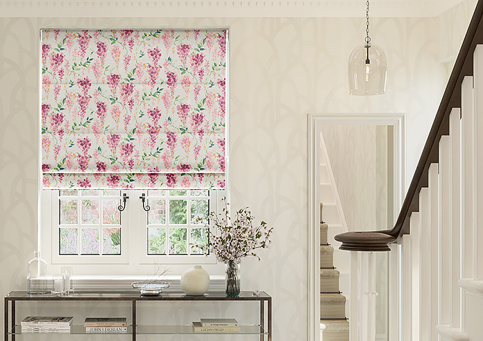 Wisteria Silk, Rosewood - Roman Blind - Image 3